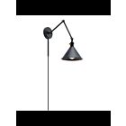Kichler 43115BK 1-Light Black 40W Wall Sconce