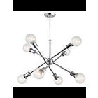 Kichler 43118CH 8-Lights Chrome 100W 1-Tier Chandelier