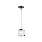 Kichler 43152MIZ 1-Light Mission Bronze 50W Mini Pendant