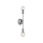 Kichler 43195CH 2-Lights Chrome 60W Wall Sconce