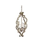 Kichler 43255DAW 4-Lights Distressed Antique White 60W Foyer Pendant