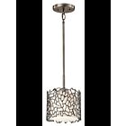 Kichler 43349CLP 1-Light Classic Pewter 100W Mini Pendant