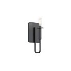 Kichler 43363BK 1-Light Black 60W Wall Sconce