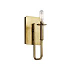 Kichler 43363NBR 1-Light Natural Brass 60W Wall Sconce