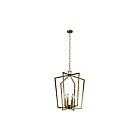 Kichler 43495NBR 6-Lights Natural Brass 60W Foyer Pendant