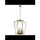 Kichler 43496NBR 12-Lights Natural Brass 60W Foyer Pendant