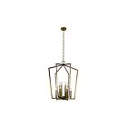 Kichler 43496NBR 12-Lights Natural Brass 60W Foyer Pendant