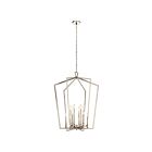 Kichler 43496PN 12-Lights Polished Nickel 60W Foyer Pendant