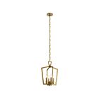Kichler 43498NBR 4-Lights Natural Brass 60W Foyer Pendant