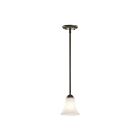 Kichler 43511OZ 1-Light Olde Bronze 100W Mini Pendant