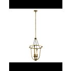 Kichler 43535NBR 4-Lights Natural Brass 60W Foyer Pendant