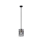 Kichler 43597BK 1-Light Black 75W Mini Pendant