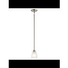 Kichler 43640NIL18 1-Light Brushed Nickel 10W LED Mini Pendant