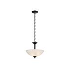 Kichler 43641BK Jolie 2-Lights 100W Black Pendant