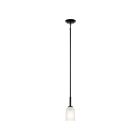 Kichler Shailene 43674BK 1-Light 100W Black Mini Pendant