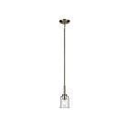 Kichler 43674NICLR 1-Light 100W Brushed Nickel Pendant