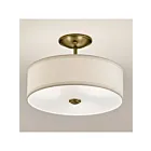 Kichler 43692NBR 3-Lights Shailene 225W Semi-Flush Mount Ceiling Light