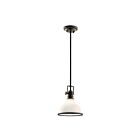Kichler 43764OZ 1-Light Olde Bronze 100W Mini Pendant