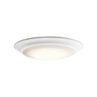 Kichler 43846WHLED27B White 14W LED Flush Mount Downlight