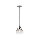 Kichler 43850CH 1-Light Chrome 100W Mini Pendant