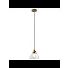 Kichler 43850NBR 1-Light Natural Brass 100W Mini Pendant