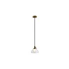 Kichler 43850NBR 1-Light Natural Brass 100W Mini Pendant