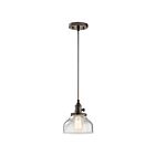 Kichler 43850OZ 1-Light Olde Bronze 100W Mini Pendant