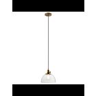 Kichler 43853NBR 1-Light Natural Brass 100W Mini Pendant