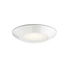 Kichler 43873WHLED27B White 14.5W 6" LED Downlight