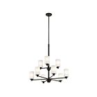 Kichler 43924OZ 9-Lights Olde Bronze 100W 2-Tier Chandelier