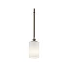 Kichler 43927OZ 1-Light Olde Bronze 100W Mini Pendant