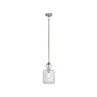 Kichler 43954NI 1-Light Brushed Nickel 100W Pendant