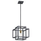 Kichler 43982BK 1-Light Black 100W Pendant