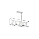 Kichler 43995CH 5-Lights Chrome 60W Linear Chandelier