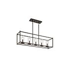 Kichler 43995OZ 5-Lights Olde Bronze 60W Linear Chandelier
