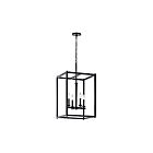 Kichler 43998BK 4-Lights Black 60W Foyer Pendant