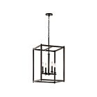 Kichler 43998OZ 4-Lights Olde Bronze 60W Foyer Pendant