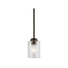 Kichler 44032OZ 1-Light Olde Bronze 75W Mini Pendant