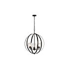 Kichler 44034OZ 3-Lights Olde Bronze 75W 1-Tier Chandelier