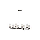 Kichler 44035OZ 8-Lights Olde Bronze 75W 1-Tier Chandelier