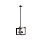 Kichler 44046AUB 4-Lights Auburn Stained 60W 1-Tier Chandelier