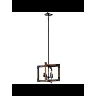 Kichler 44046AUB 4-Lights Auburn Stained 60W 1-Tier Chandelier