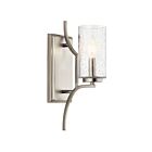 Kichler 44070NI 1-Light Brushed Nickel 60W Wall Sconce