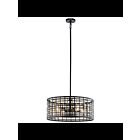 Kichler 44076BK 4-Lights Black 75W Round Chandelier
