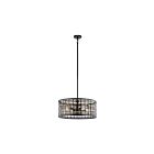 Kichler 44076BK 4-Lights Black 75W Round Chandelier