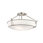 Kichler 44086NI 4-Lights Brushed Nickel 75W Semi-Flush Mount Ceiling Light