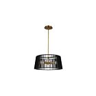 Kichler 44171BK 3-Lights Black Pendant