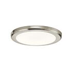 Kichler Zero 44246NILED30 Brushed Nickel 18.5W Round Flush Mount