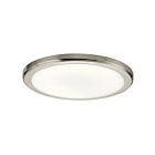 Kichler Zero 44248NILED40 Brushed Nickel 24W Round Flush Mount