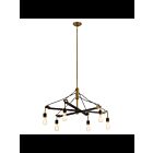 Kichler 44325VTG 6-Lights Vintage Gray 75W 1-Tier Chandelier